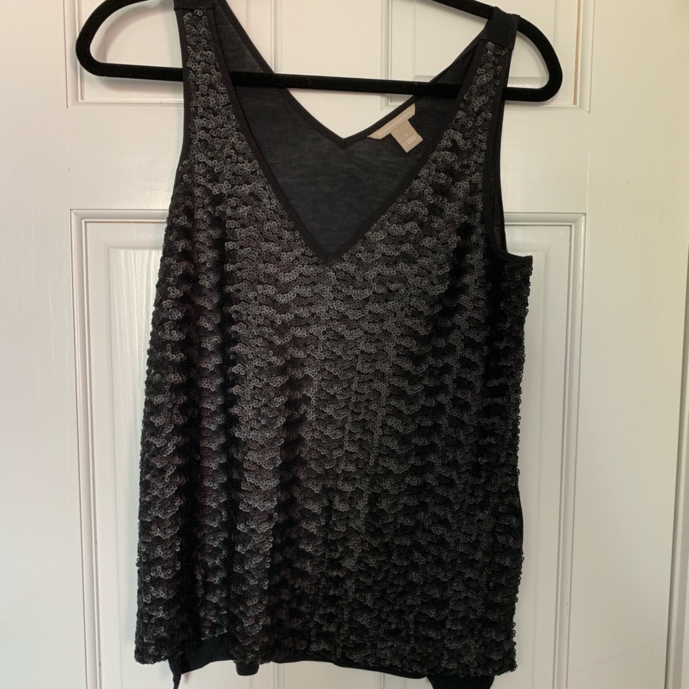 Banana Republic sequin tank